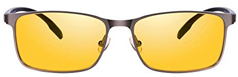 PRiSMA LiMBURG LiTE95 Blaulichtfilter-Brille LB704, Brille mit Blaufilter, Bildschirmbrille Blaulicht für Damen und Herren