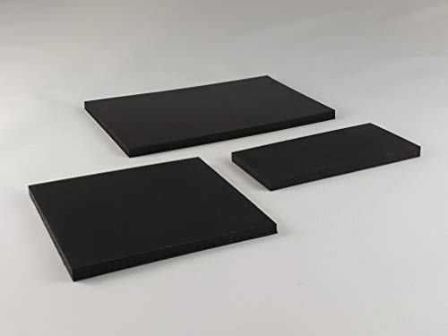 10 Stück Gummimatte Gummiplatte 120x120mm / 5mm Stärke Antivibrationsmatte für z.B. Waschmaschine/Hochleistungsmixer