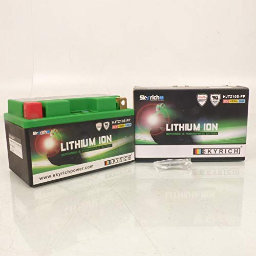 Batería de litio Skyrich para moto Honda 1000 Cbr Rr Fireblade Abs 2009 a 2016 YTZ10S HJTZ10S-FP / 12V 8,6Ah