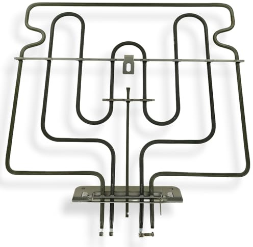 DL-pro Heizelement 1300+1600W 230V kompatibel mit Miele 7511681 IRCA 9011R461 Oberhitze Grill Backofenheizung Heizung für Backofen Ofen Herd