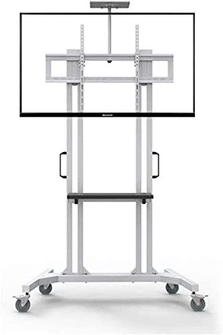 CAZARU 60-100Inch Television Stands On Wheels, TV Riser TV Mounts, Stands & Turntables, Office Home Trolley Floor Bracket, Max Load 130kg/286lb