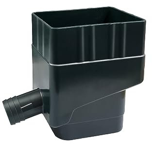 Sistema de recolección de agua de lluvia reutilizable, sistema de recolección de agua de lluvia, desviador de agua de lluvia, sistema de recogida de agua de lluvia, bajante, conexión con manguera de