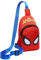 Marvel Spiderman Bolso Cruzado Ajustable para Niño con Compartimento y Cremallera