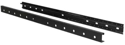 Link2Home Commercial Electric Series Fixed TV Wall Mount for 32”-80” TVs, Mount Directly on Sheetrock or Plasterboard Walls, No Studs Required, Up to 100 lbs., VESA 100/600, Black Aluminum