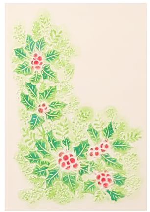 BAOFALI 3D-Prägeschablone für Kartenherstellung, Blätter im Schnee, Kunststoff-Textur, verblasst, Prägeschablone, Kunstbedarf, Handarbeit, Blumenmuster, Kunststoff, Kunsthandwerk, Scrapbook-Dekoration
