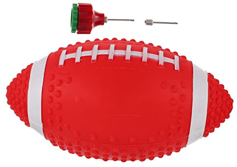 Toyvian de Agua Hinchable Forma de Rugby para Pelota Flotante para Piscina y Playa Brillante para Fiestas y Familiares