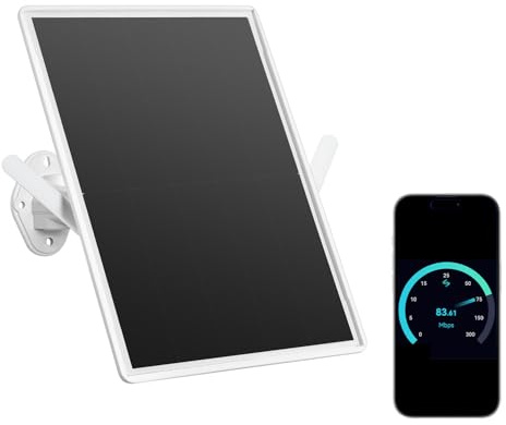 Routeur Solaire extérieur 4G pour caméras de sécurité, Prend en Charge Les Cartes SIM/VSIM, Batterie intégrée de 20000 mAh et Panneau Solaire de 15 W, connecte jusqu'à 8 caméras de sécurité et