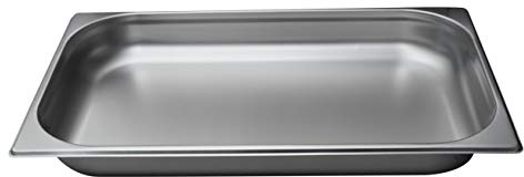Gastro-Bedarf-Gutheil Gastronormbehälter GN Behälter 1/1 65 mm Tief stapelbar Edelstahl Geeignet für Chafing Dish, Bain Marie, Saladette