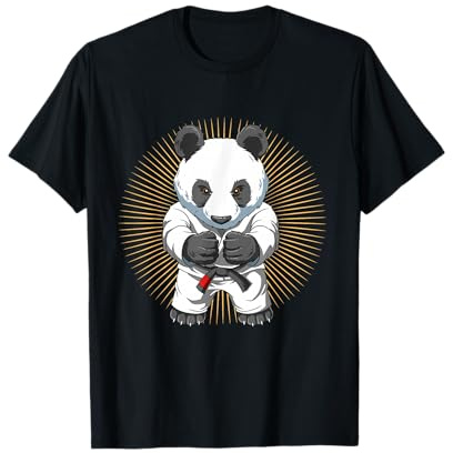 Jiu jitsu brésilien et panda BJJ et Grappling T-Shirt