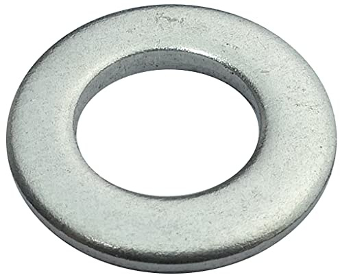 AERZETIX - C49165 - Satz von 100 Unterlegscheiben flach universelle - beilagscheiben - scheiben - M5 - aus edelstahl A4 - Ø außen 10mm - dicke 1mm DIN 125