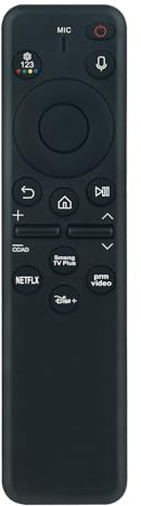 VINABTY BN59-01432A Sprachfernbedienung ersetzen Passend für Samsung 2021-2022 Neo LED Smart 4K HD TV QN65S95BAFXZA QN55Q60BAFXZA QN75Q80BDFXZA QN98QN100BFXZA