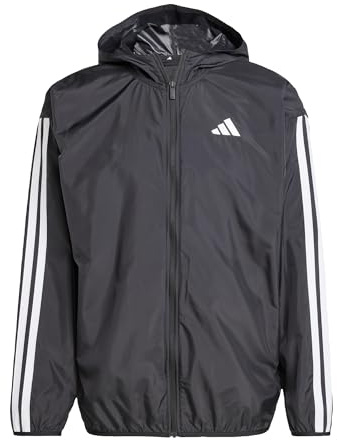 adidas Men's Cortavientos Essentials 3 bandas