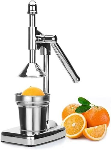 Exprimidor de naranjas, exprimidor de limones de acero inoxidable for uvas, limones, uso comercial en restaurantes en casa, restaurante en casa