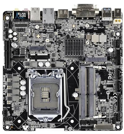 XYYZXKL schede Madri Scheda Madre Fit for ASROCK H110TM-ITX Mini-ITX Intel H110 LGA 1151 DDR4 32GB Supporta CPU i5-6500 6300 7600 7700 7400 6600