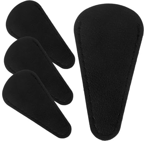 Healeved Fodero per Forbici da Cucito in Pelle Pu 4 Pezzi Custodia Portatile Protezione Punte Sicurezza per Strumenti da Ricamo e Salone