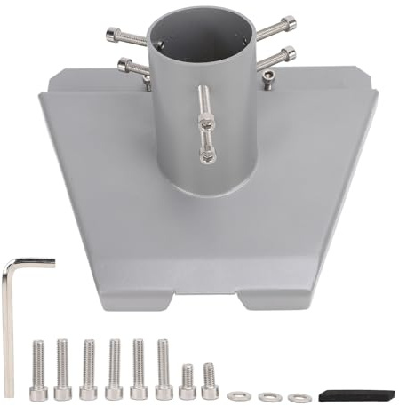 Adattatore per tubo parabolico satellitare in acciaio inossidabile per piastra di montaggio per parabola standard Gen3 V3