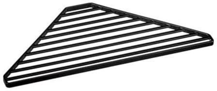 bayicie Escurridor triangular de acero al carbono, organizador de trapo sobre el fregadero, escurridor para cocina, cafetería, restaurante