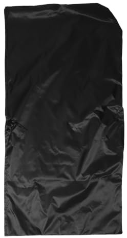 DOITOOL Mountainbike Packtasche Faltbar aus Polyester Schwarz Staub und Tragbar für Fahrrad und Rennrad für Zugreisen und Outdoor Reisen