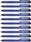 STABILO - Tintenroller mit Druckmechanik - PALETTE - Strichbreite F (0, 4 mm) - 10er Pack - blau