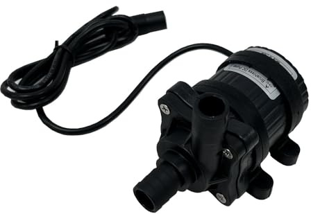 SHYSKY Micro pompe à eau DC sans balais 12 V DC40A-1245, 14 W 4,5 m 14 pieds, 163 GPH, pour fontaine de jardin, pompe à eau submersible, faible bruit, étanche