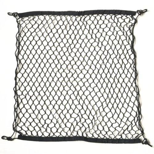 Kofferraumnetz Elastisches Gepäcknetz 70x70 cm, für VW Golf 7 Polo Touran Crafter Passat Caddy Up! für Jetta T-ROC 2013-2021