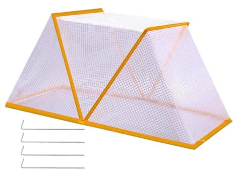 Daooibpa Plant Net Cage Guard Greenhouse Cover, Garden Row Accelerator Plants Cover, Foldable Raised Garden Beds For Protect Vegetable Fruit Flowers From Small Animals