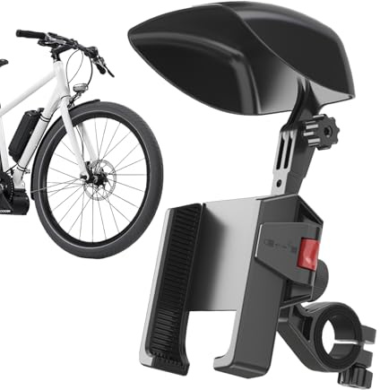 Smartphone hållare för cykel | Smartphone-klämma 360 graders roterbar, vattentät vibrationsfri styrhållare för stad vägcykel mountainbike