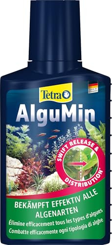 Tetra AlguMin - Algenbekämpfungsmittel, 100ml Flasche | Schnelle und effektive Algenbekämpfung | alle Arten von Algen im Aquarium | verhindert effektiv die Neubildung von Algen