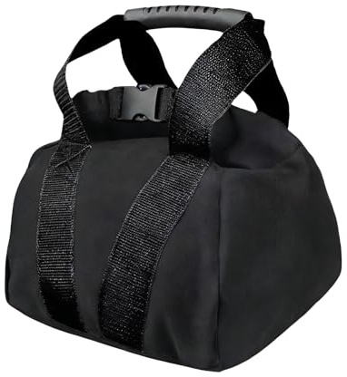 Kettlebell Sandsack – 0–15,9 kg Übung, Kugelhantel – verstellbares Gewicht Fitness Sandsäcke mit Griff – für Frauen Männer Fitness Kraft Gewichtheben Home Gym