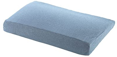 Theraline Bezug für das Kinderkopfkissen Melange Blau-grau Bamboo