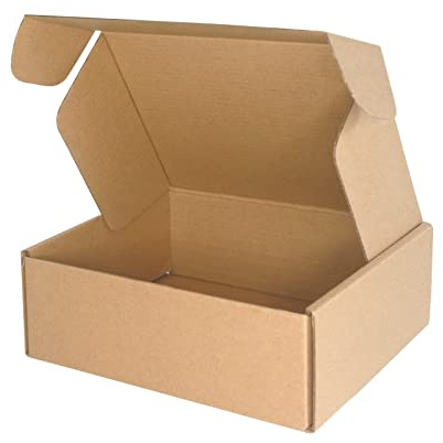 PACK4YA 200×150×70mm Small Parcel Postal Boxes Royal Mail PiP Corrugated Cardboard Boxes for Posting, Brown Mailing Postage Shipping Box for Small Business, Storing or Gift (20 Pcs)