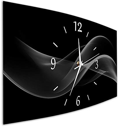 Bilder-Manufaktur BM Funk Quarz Quarzwanduhr Wanduhr Funkwanduhr Funkwanduhren Funkuhr Funkuhren kein Ticken lautlos geräuschlos leise ohne Tickgeräusche groß XXL MF6-9593-1WZ-funk