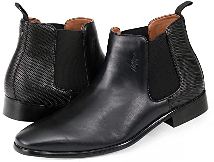 Tommy Hilfiger Mens Sesame Boot Black 10M