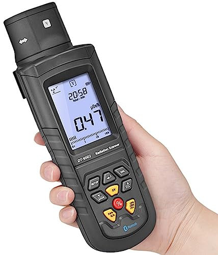 USEBEM Contatore Geiger Professionale Rilevatore di Radiazioni Nucleari Contatore Radioattivo Tester,con Display A LED,Laboratorio,Industriale E Scientifico