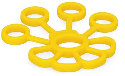 AFH Antagoflex® Fingertrainer | mittel=Stärke ca. 3 kg und ca. 5 kg | Handtrainer | Bewegungsaufbau | Griffstärker | Krafttraining | Handrgriff Trainer