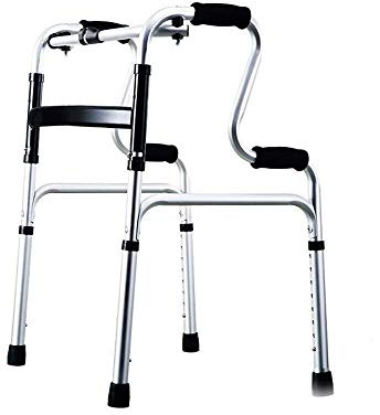 Gehhilfe für Senioren, Treppen hoch und runter, leichte Gehhilfe aus Aluminium, verstellbare Mobilitätshilfe, einziehbarer vierzackiger Gehstock, Gehhilfe für Senioren (B) (A) Voller Sterne