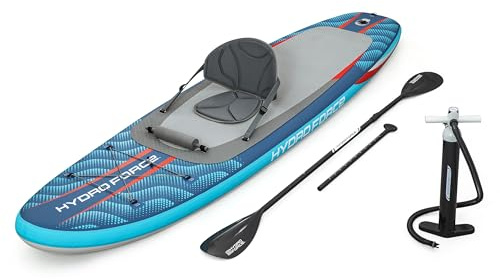 Bestway 10' x 33 x 6 / 3.05mx 84cm x 15cm Oceana Juego de Tabla de Remo y Kayak 2 en 1 de 10'