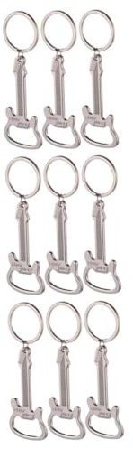 Cabilock 3 Juegos Llavero Abrelatas De La Cerveza De La Música Abridor De Tapa De Tarro Abridor De Tapas De Tarros Herramienta Para Abrir Frascos Metal Silver 3 Piezas * 3
