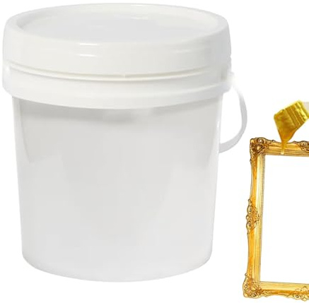 Möbelfarbe Gold, Goldfarbe für Handwerk | Farbe auf Wasserbasis aus Goldfolie | Nachhaltige Farbe auf Wasserbasis aus Blattgold | Goldfarbe auf Wasserbasis für Mai
