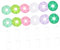 jojofuny 12 Piezas Linternas De Papel Plegables Decoraciones Eid Linternas Conmemorativas Linternas De Jardin Faroles Para Exterior Decoración Lámpara De Papel Alambre De Acero