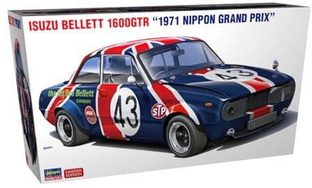 Hasegawa 620776-1/24 Isuzu Bellett 1600Gtr 1971 Nippon Grand Prix - Maßstab 1:24
