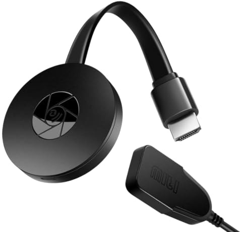 Wireless Dongle TV, Wireless Display Adapter Bluetooth Stick für 4K-Unterstützung Miracast DLNA/Airplay/iOS/Android/Mac/Windows/PC Monitor TV Stick Screen Mirroring