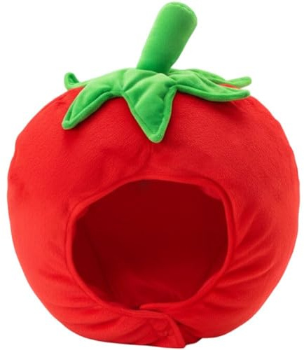 Brxmpn Adult Unisex Funny Fruit Hat Cute Plush Cap Novelty Fruits Headgear Head Cover Headwear Costume Props for Halloween Cosplay Party