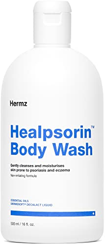 Healpsorin Antifungal Body Wash: Psoriasis, Eczema, Dermatitis and Sensitive Shower Gel - Eczema Treatment - 500ml