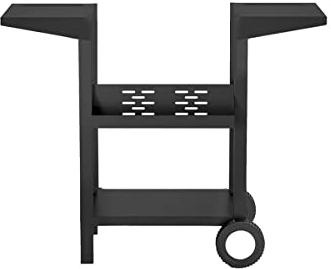 Vitrokitchen PGT225N - Carro Plancha de Gas 2 Quemadores