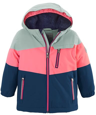 Killtec firstinstinct by killtec Niños Chaqueta de esquí/chaqueta funcional con capucha y paranieves FISW 3 MNS SKI JCKT, steel mint, 98, 38914-000