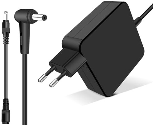 Caricabatterie da 65W per ASUS ZenBook UX305 UX330 UX360 UX305C UX330U X541 X540 F553M F556 F556U F543 F542 F541 F302 K556 Alimentatore PC Portatile (4,0x1,35mm and 5,5x2,5mm)
