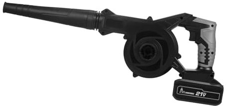 Souffleur d'air sans Fil alimenté par Batterie au Lithium de 4,0 Ah avec Moteur à 21 V, Souffleur Compact de 0,9 Kg pour Le Nettoyage du Jardin, Souffler Les Feuilles de Neige,