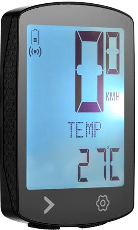 YIWEOG Wireless Bike Computer with Cadence USB Rechargeable Multi-Function High Clear Display IPX6 Bike and Speedometer Bicycle Computer