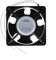 Ventilador axial para insertos de chimenea, diseñado para alta temperatura y funcionamiento silencioso